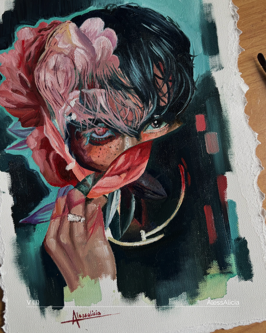 "V (II)" Fine Art Print