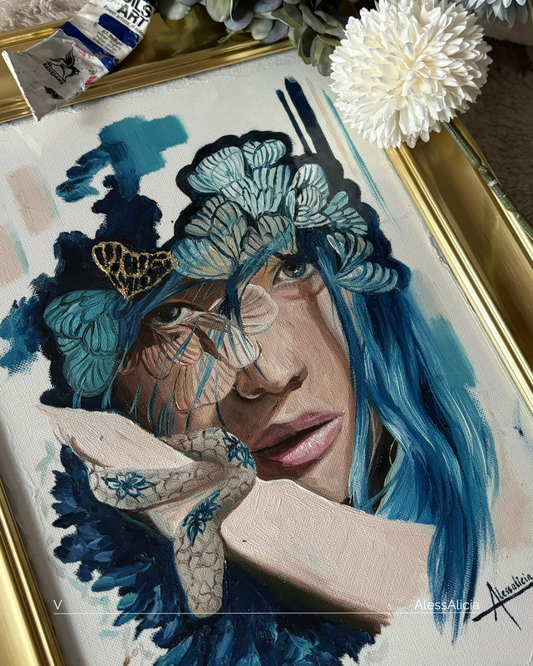 "V" Fine Art Print