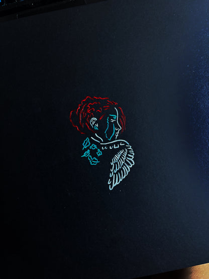 “SHOT GLASS OF TEARS” Limited Edition Resin Print