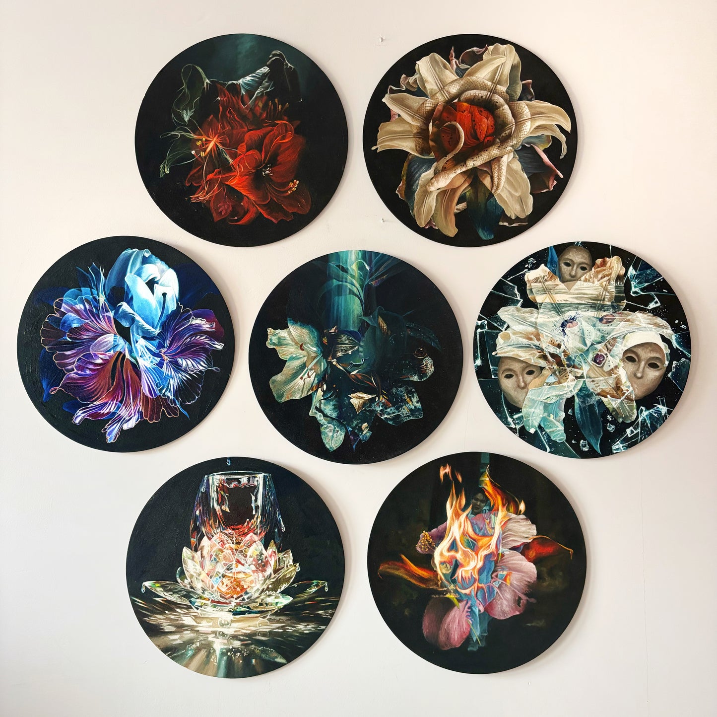 "WILD FLOWER" Limited Edition Resin Print