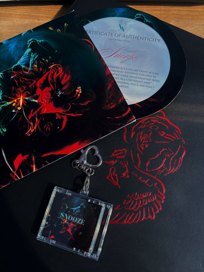 "SNOOZE" Limited Edition Resin Print