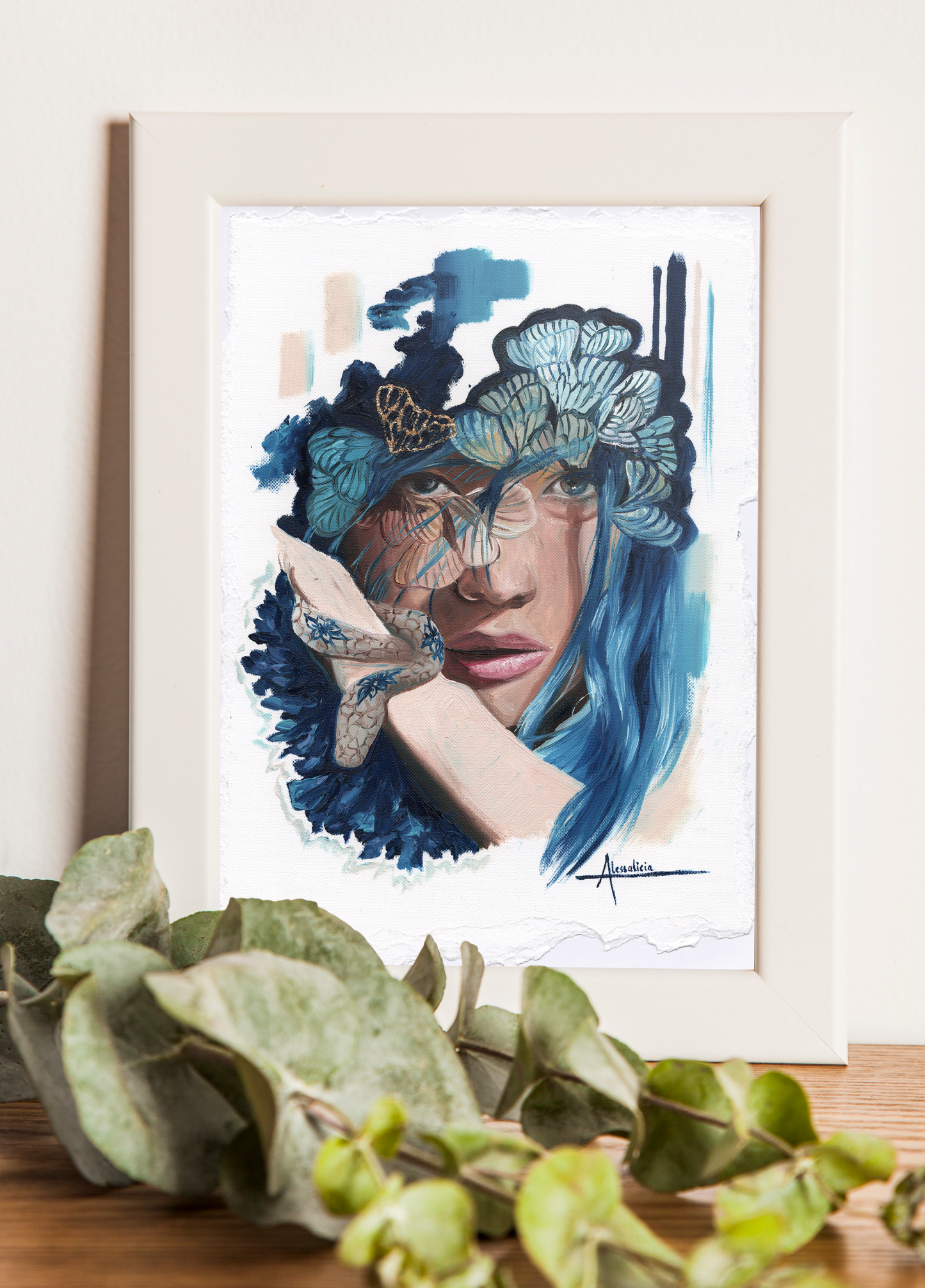 "V" Fine Art Print