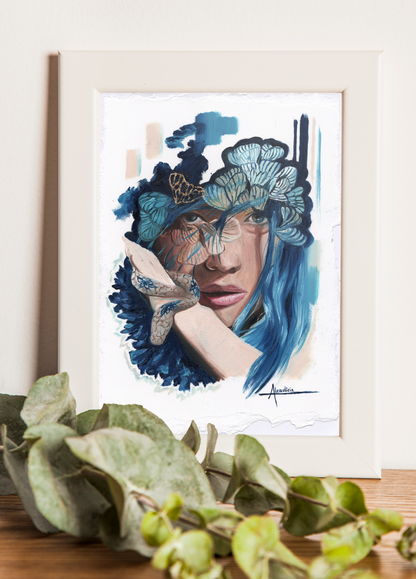 "V" Fine Art Print