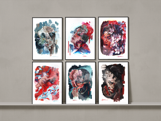 Set of 3 Fine Art Prints